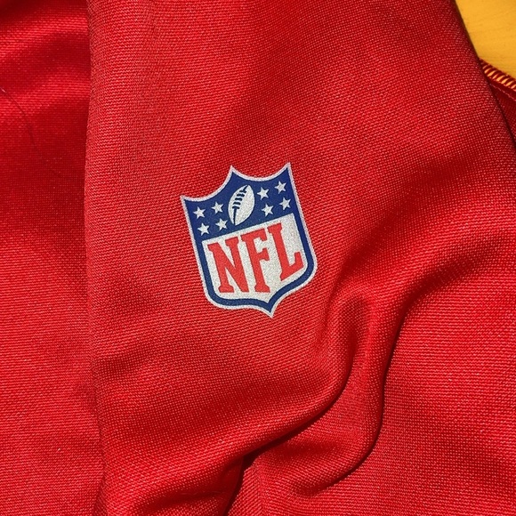 NFL Red Nike Onfield Hoodie size xxl kc Kansas City Chiefs football Taylor swift - Picture 5 of 7